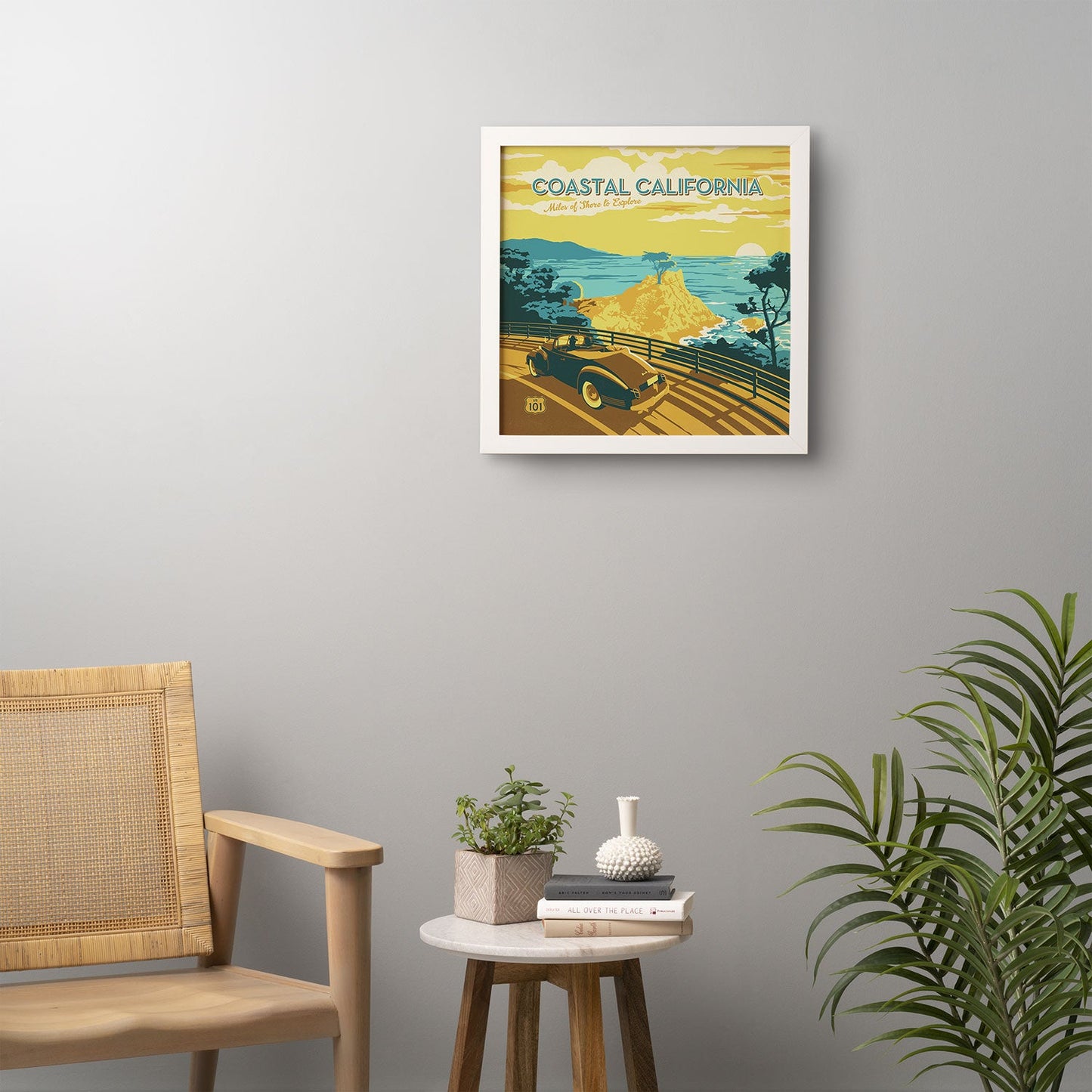 Anderson Design Group Coastal California Framed Wall Art