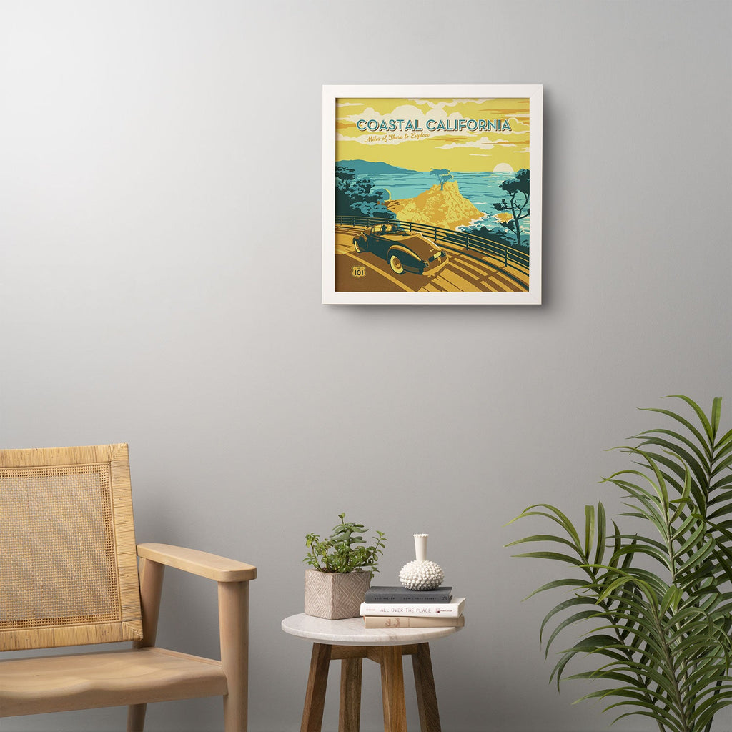 Anderson Design Group Coastal California Framed Wall Art