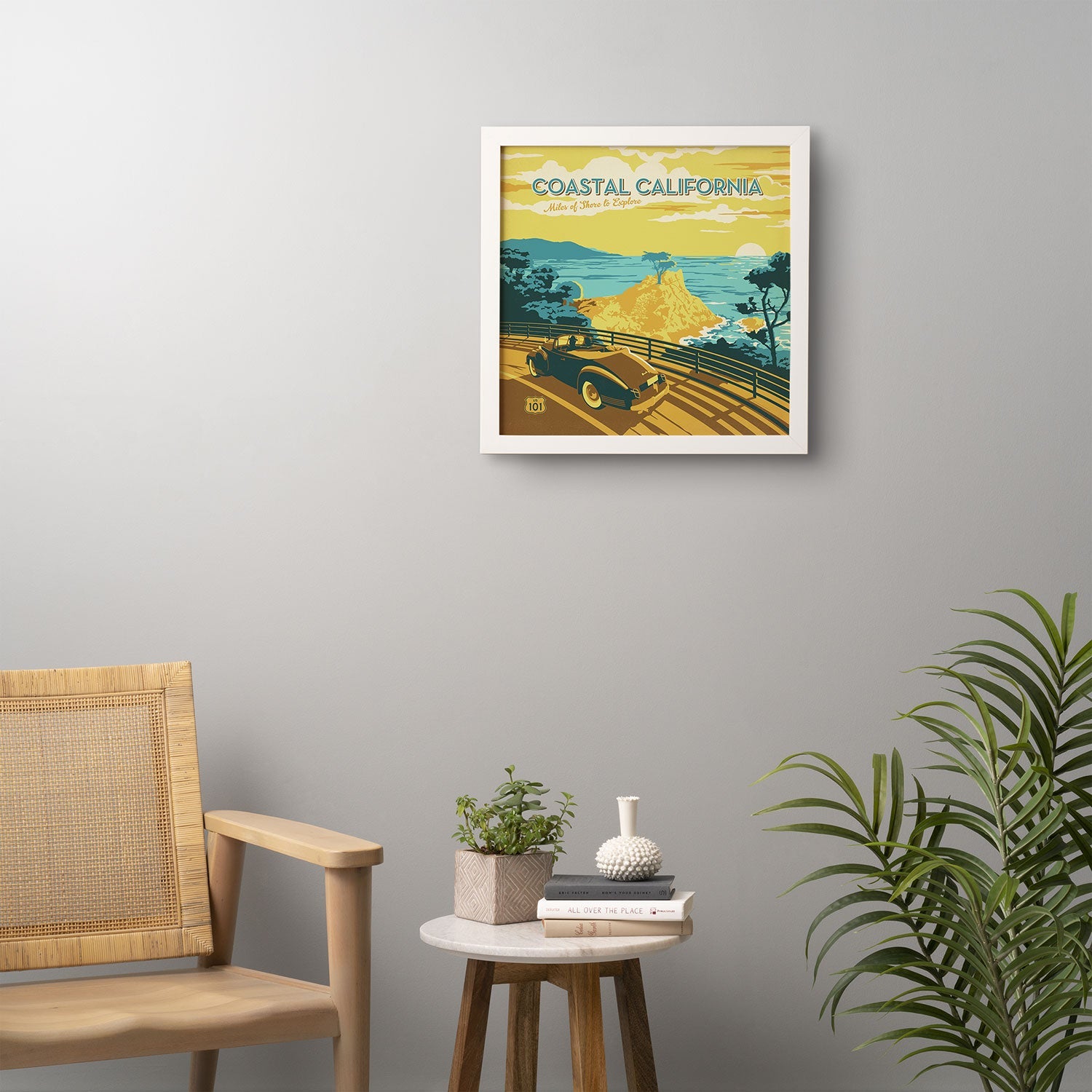 Anderson Design Group Coastal California Framed Wall Art