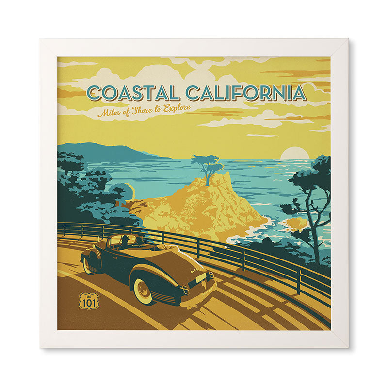 Anderson Design Group Coastal California Framed Wall Art