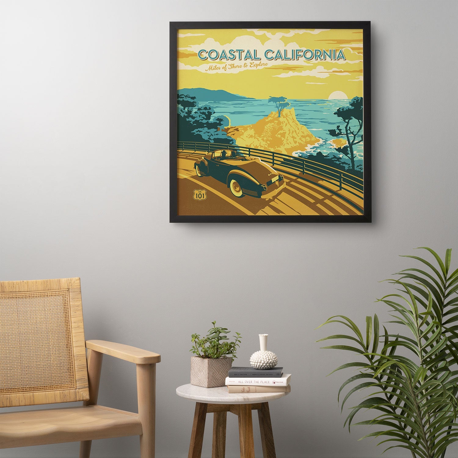 Anderson Design Group Coastal California Framed Wall Art