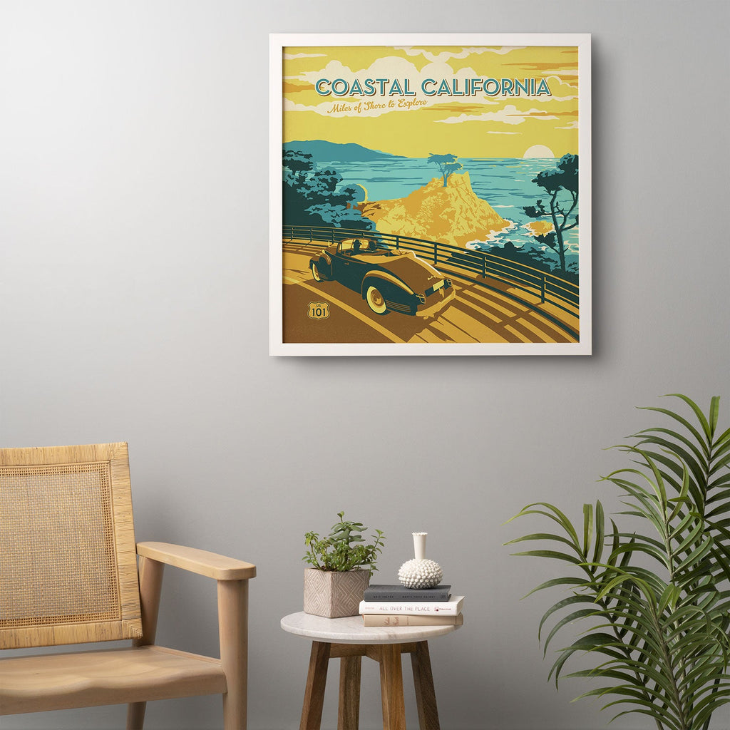 Anderson Design Group Coastal California Framed Wall Art
