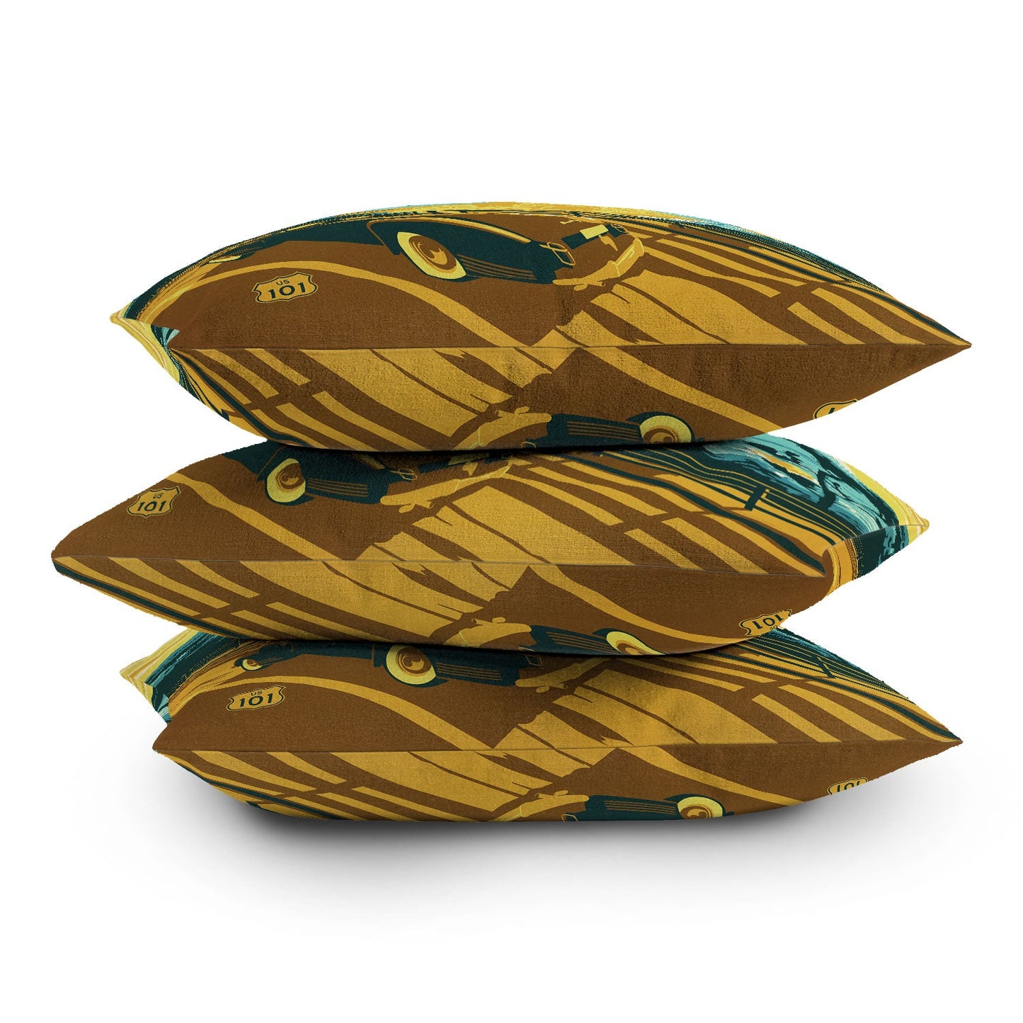 Anderson Design Group Coastal California Throw Pillow