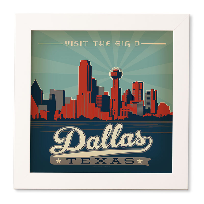 Anderson Design Group Dallas Framed Wall Art