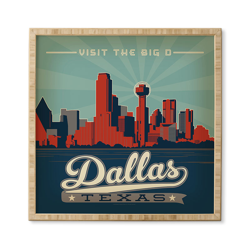 Anderson Design Group Dallas Framed Wall Art