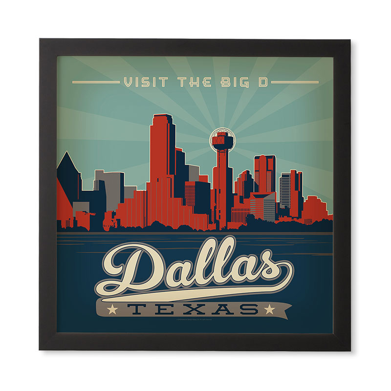 Anderson Design Group Dallas Framed Wall Art