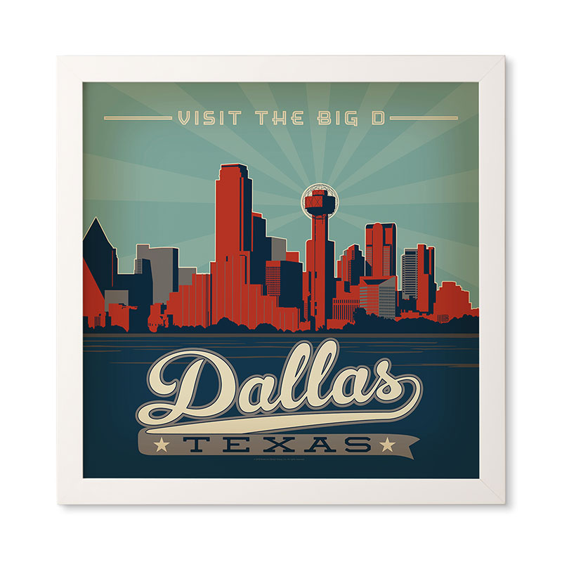 Anderson Design Group Dallas Framed Wall Art