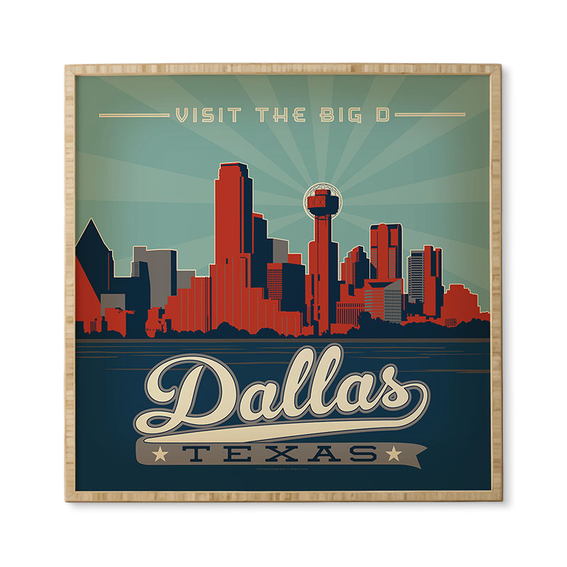 Anderson Design Group Dallas Framed Wall Art