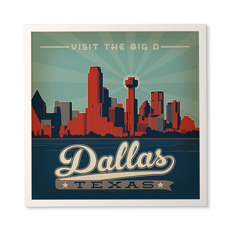 Anderson Design Group Dallas Framed Wall Art