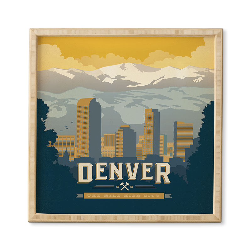 Anderson Design Group Denver 1 Framed Wall Art
