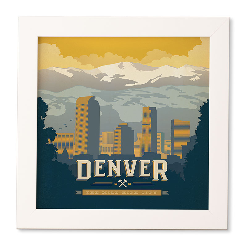 Anderson Design Group Denver 1 Framed Wall Art