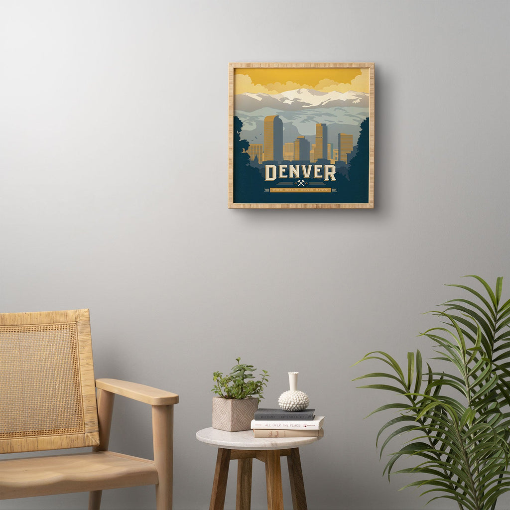 Anderson Design Group Denver 1 Framed Wall Art