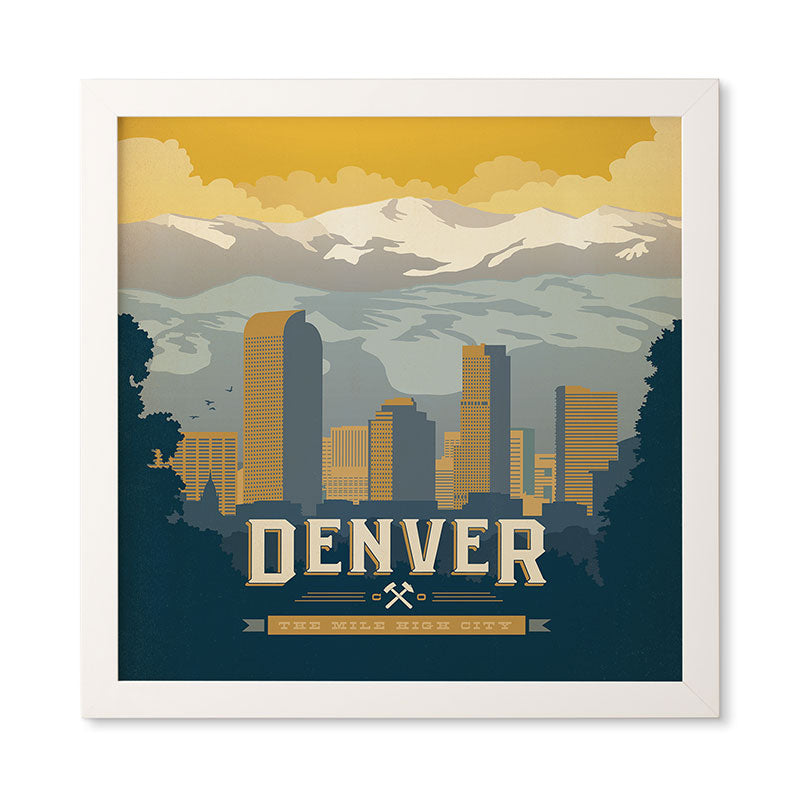 Anderson Design Group Denver 1 Framed Wall Art