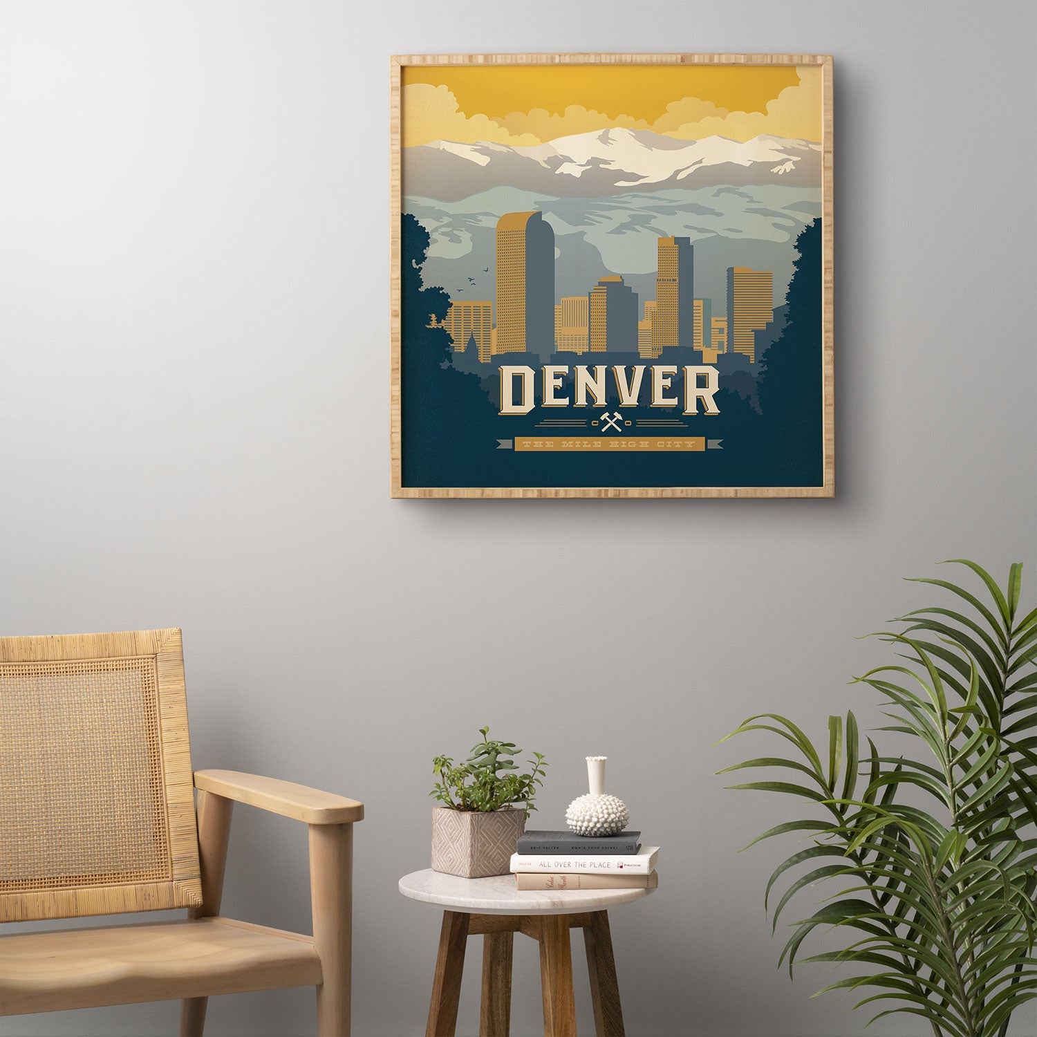 Anderson Design Group Denver 1 Framed Wall Art