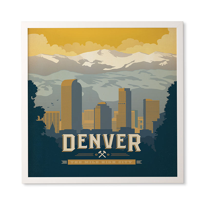 Anderson Design Group Denver 1 Framed Wall Art