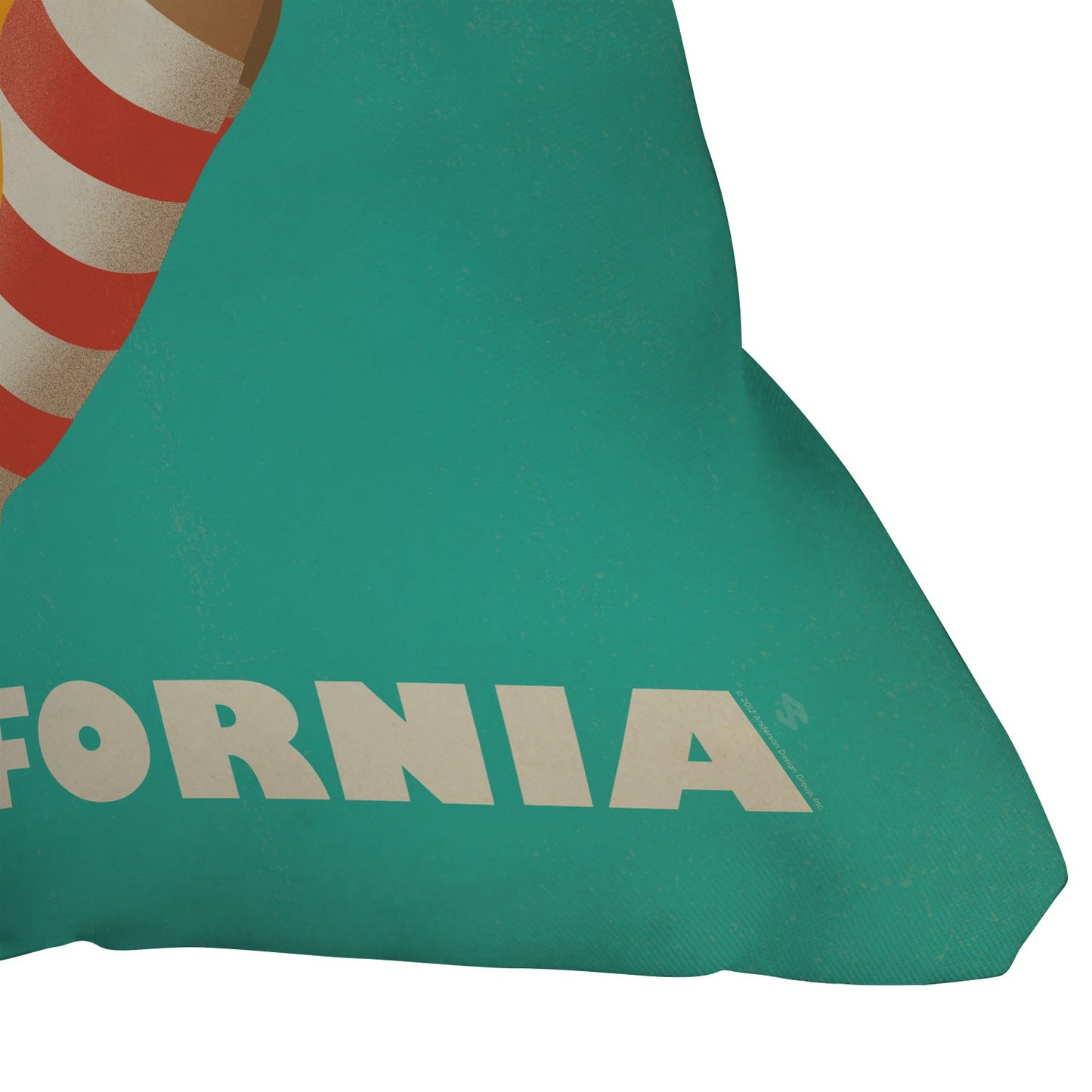 Anderson Design Group Dive California Throw Pillow