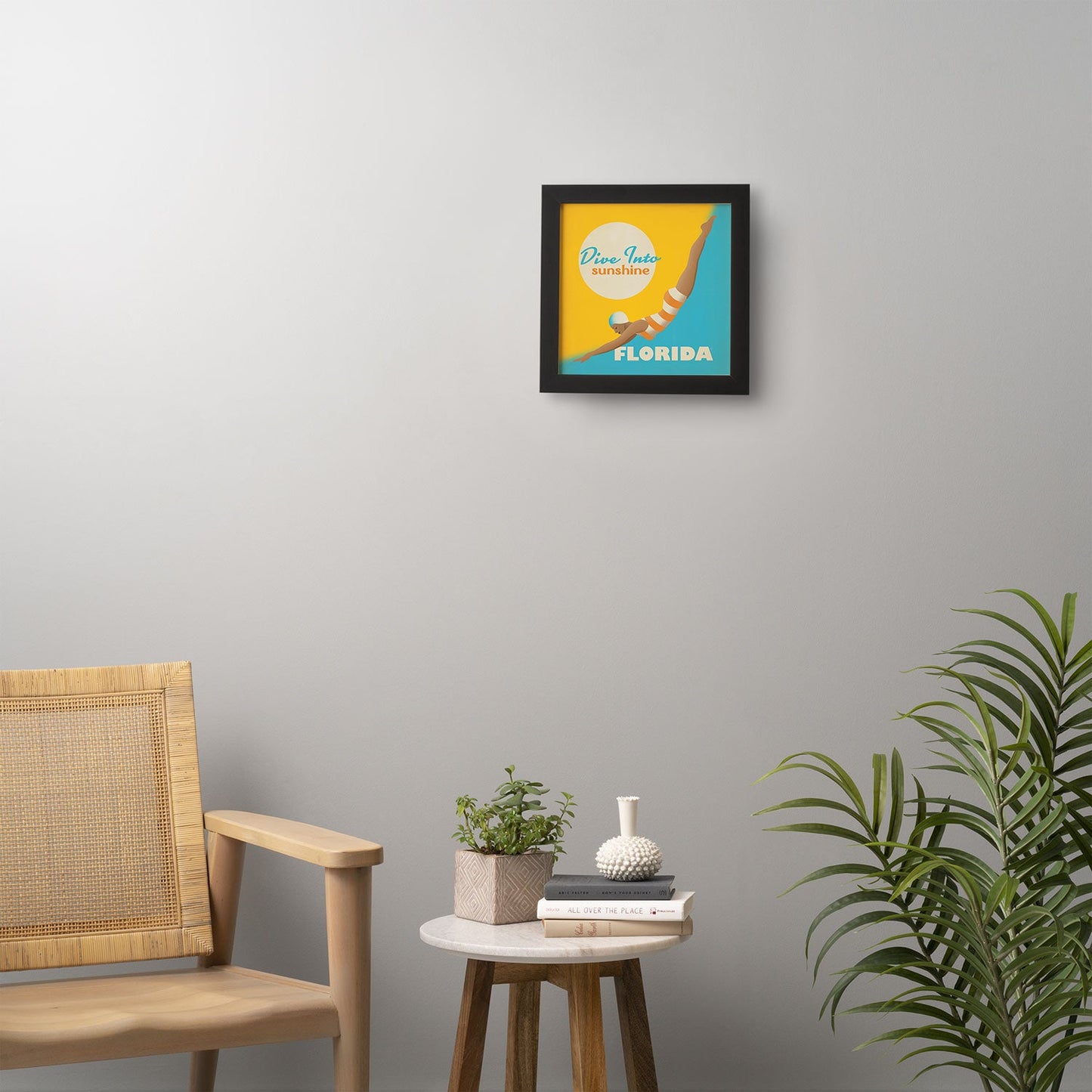 Anderson Design Group Dive Florida Framed Wall Art