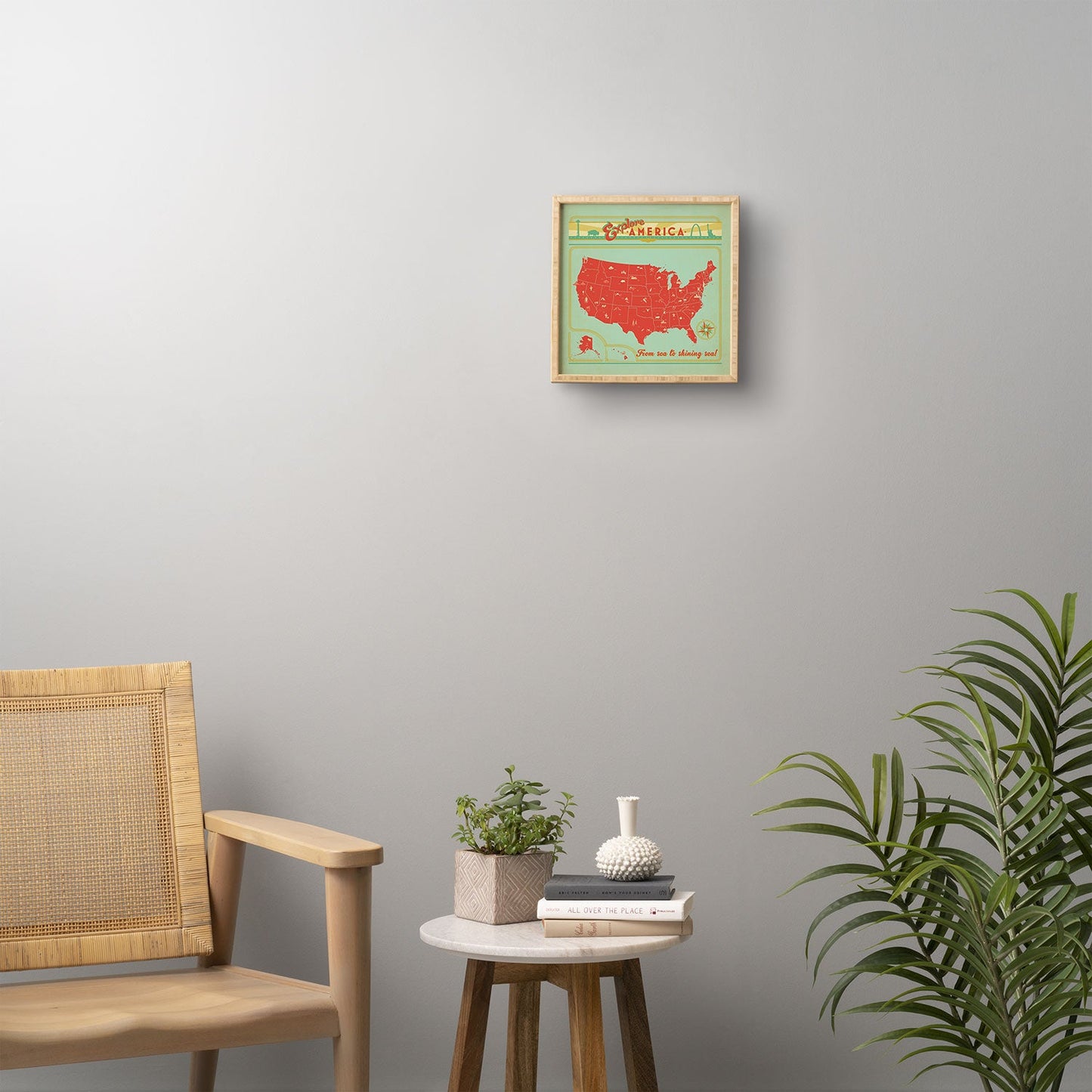 Anderson Design Group Explore America Framed Wall Art