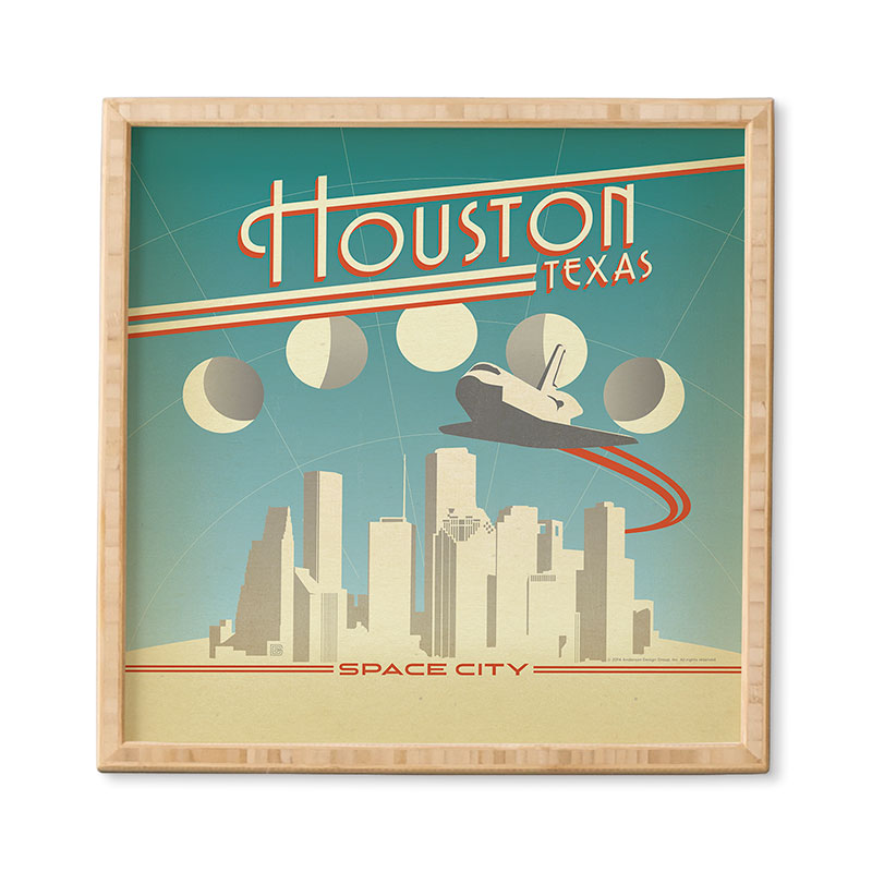 Anderson Design Group Houston Framed Wall Art