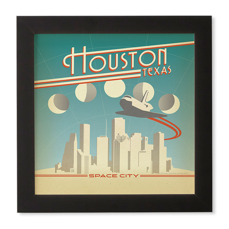 Anderson Design Group Houston Framed Wall Art