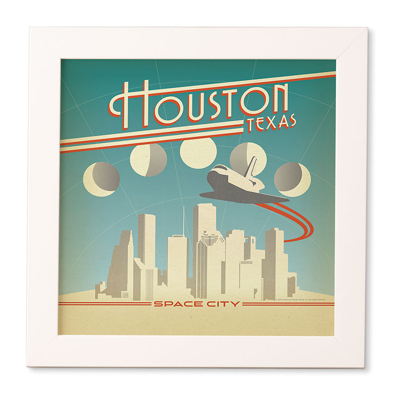 Anderson Design Group Houston Framed Wall Art