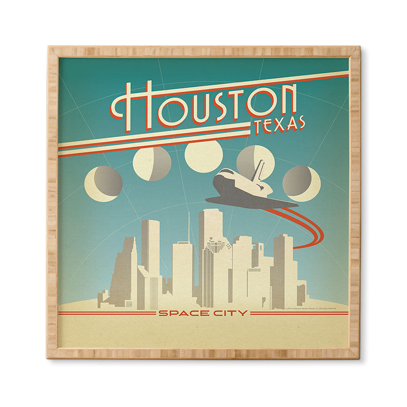 Anderson Design Group Houston Framed Wall Art