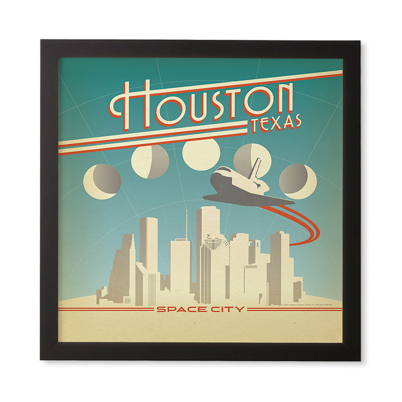 Anderson Design Group Houston Framed Wall Art