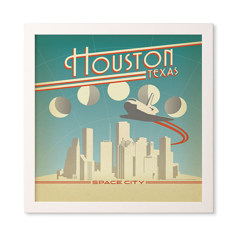 Anderson Design Group Houston Framed Wall Art