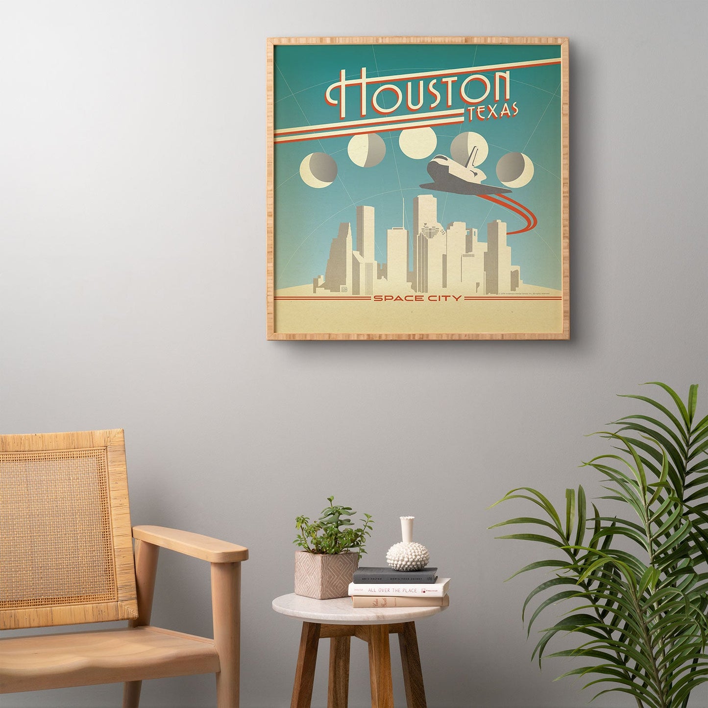 Anderson Design Group Houston Framed Wall Art