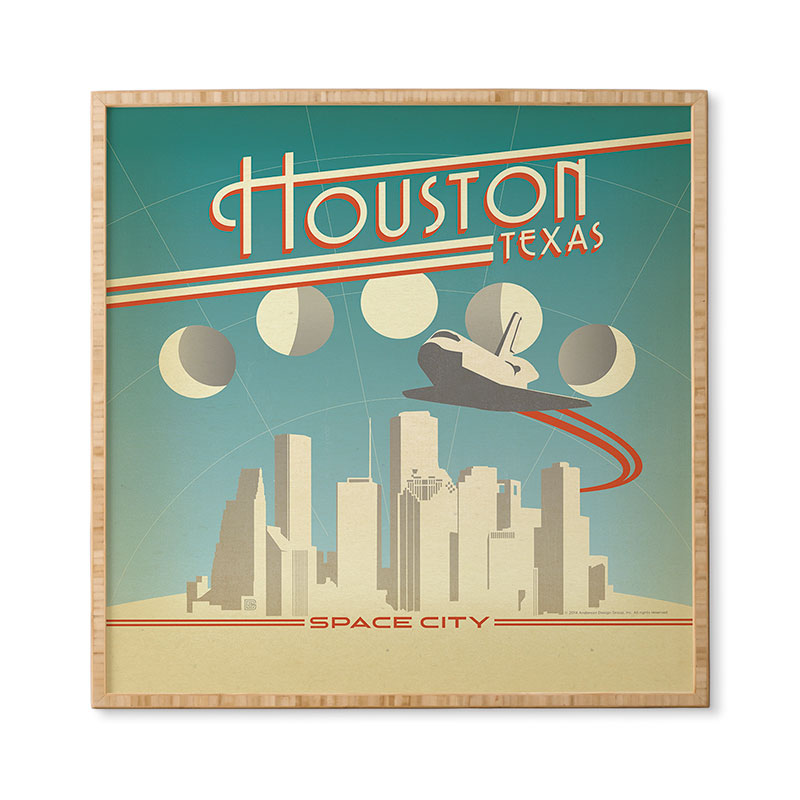 Anderson Design Group Houston Framed Wall Art