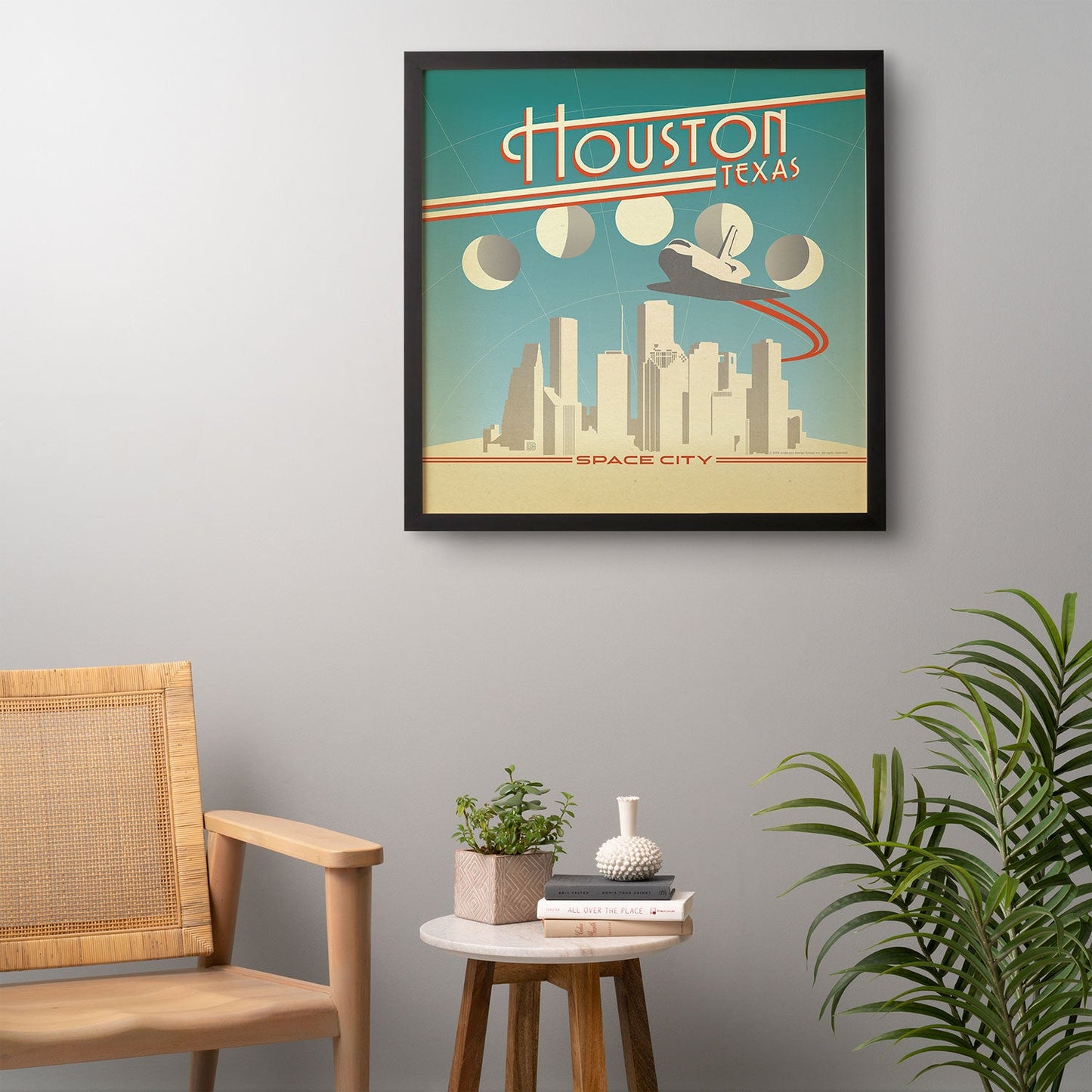Anderson Design Group Houston Framed Wall Art