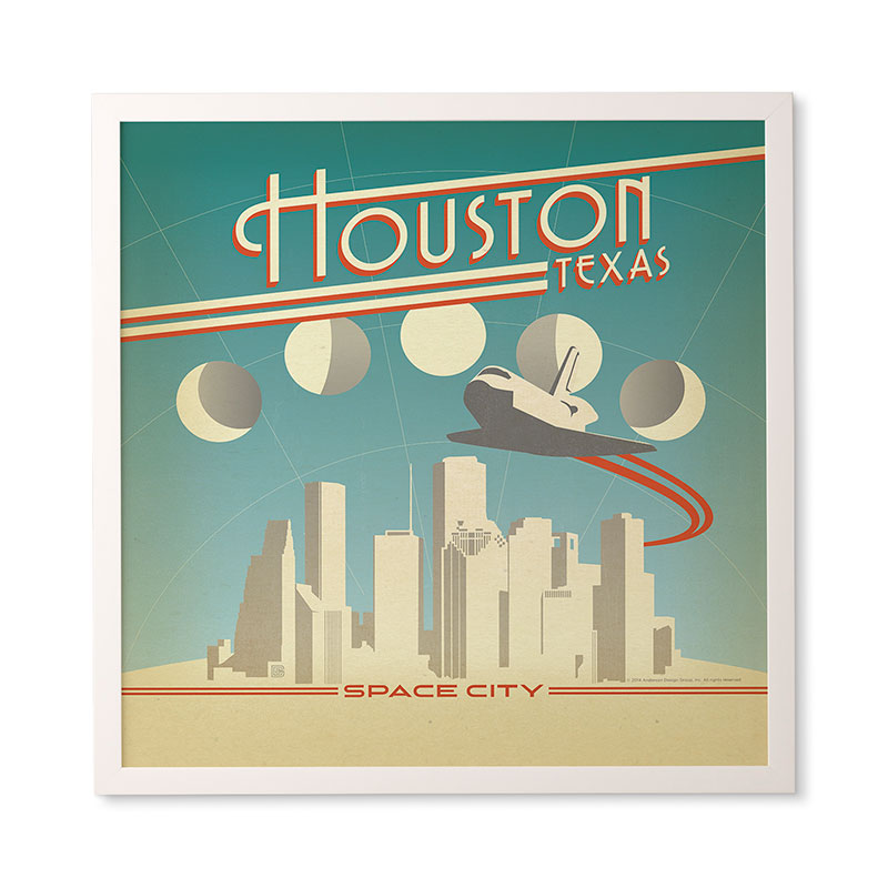 Anderson Design Group Houston Framed Wall Art