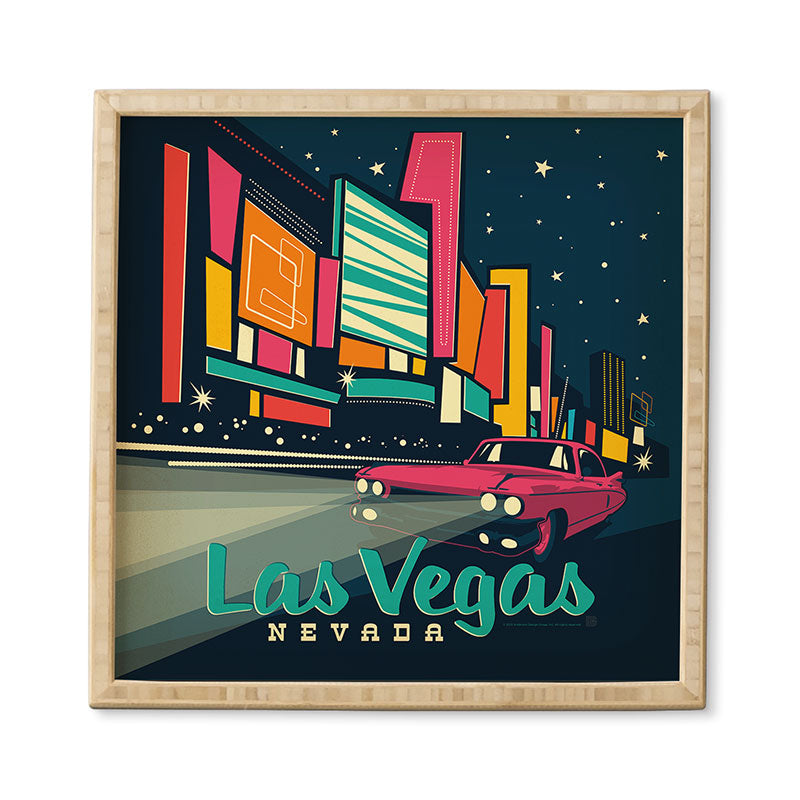 Anderson Design Group Las Vegas Framed Wall Art