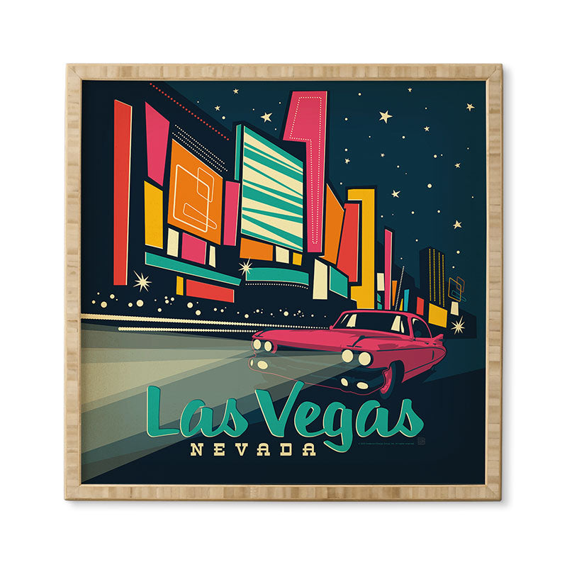 Anderson Design Group Las Vegas Framed Wall Art
