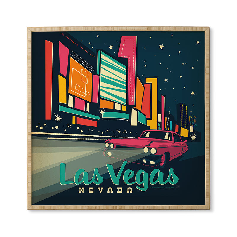 Anderson Design Group Las Vegas Framed Wall Art