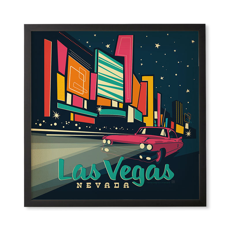 Anderson Design Group Las Vegas Framed Wall Art
