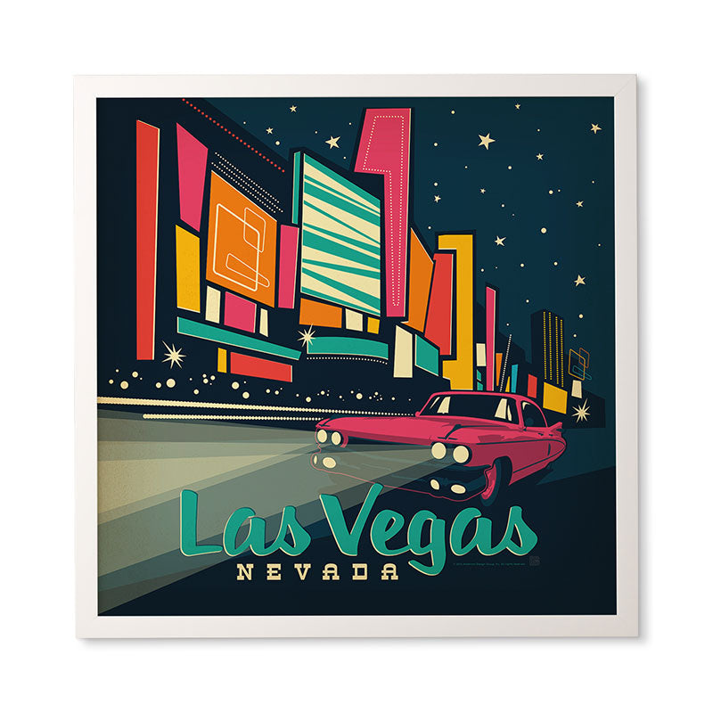 Anderson Design Group Las Vegas Framed Wall Art