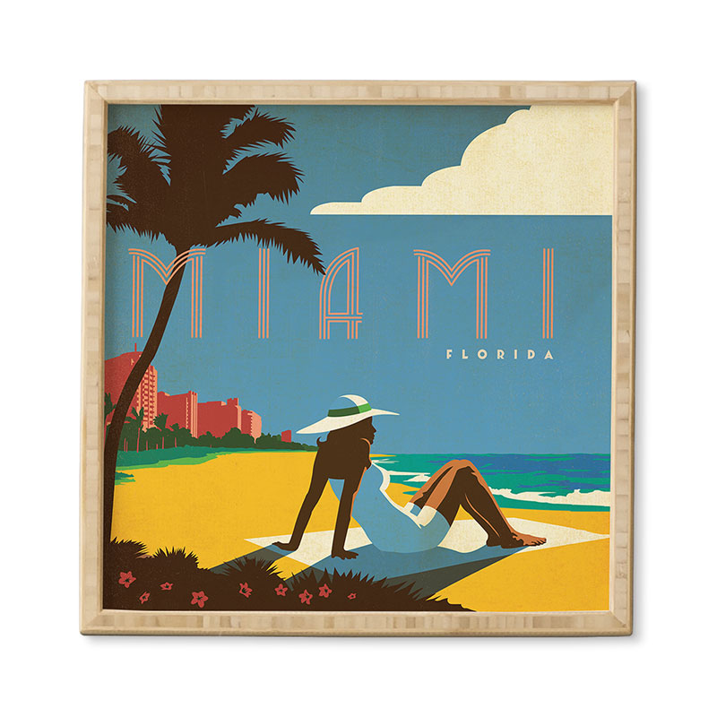 Anderson Design Group Miami Framed Wall Art