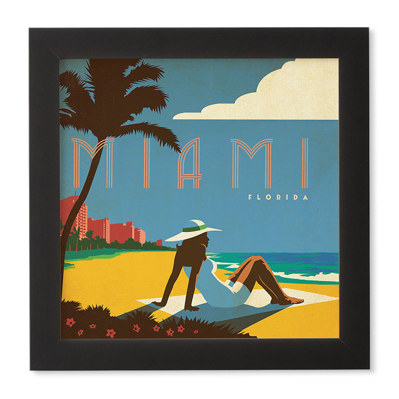 Anderson Design Group Miami Framed Wall Art