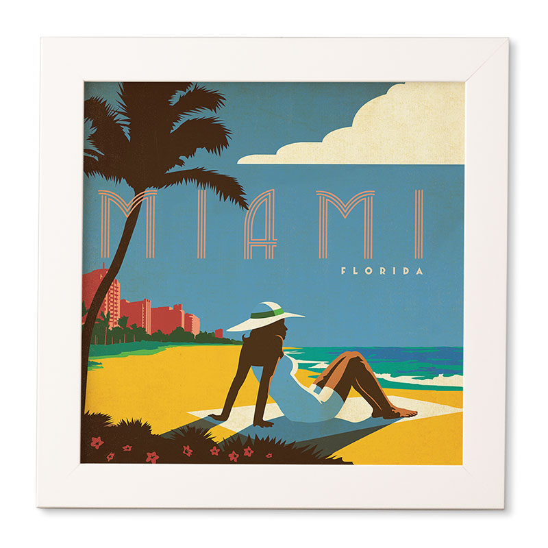 Anderson Design Group Miami Framed Wall Art