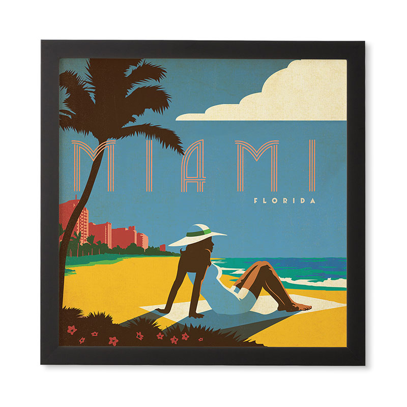 Anderson Design Group Miami Framed Wall Art