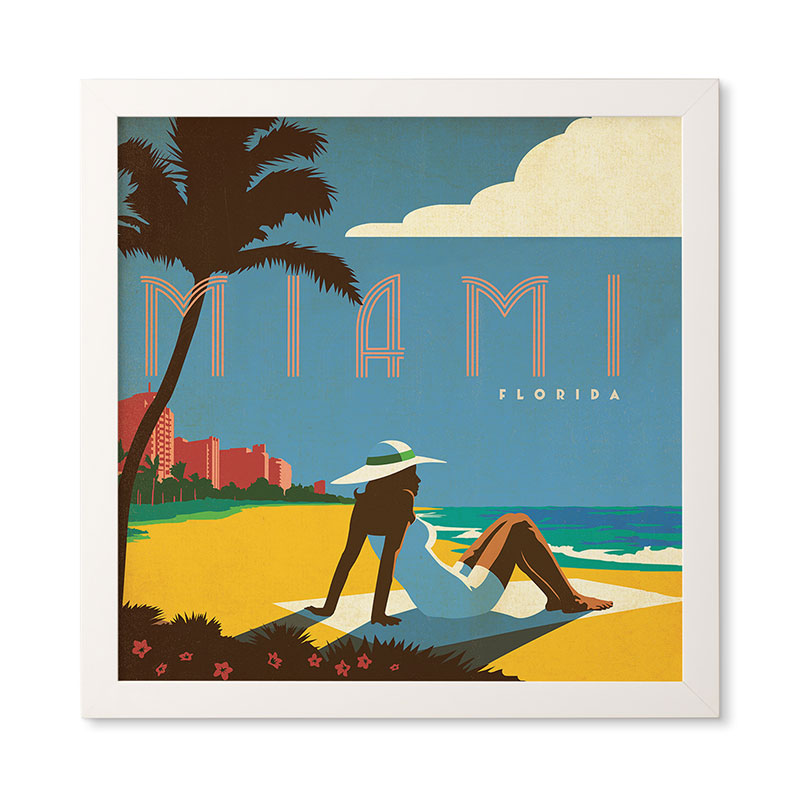 Anderson Design Group Miami Framed Wall Art