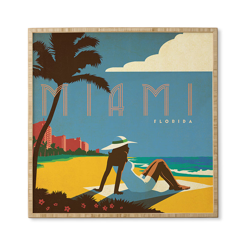 Anderson Design Group Miami Framed Wall Art