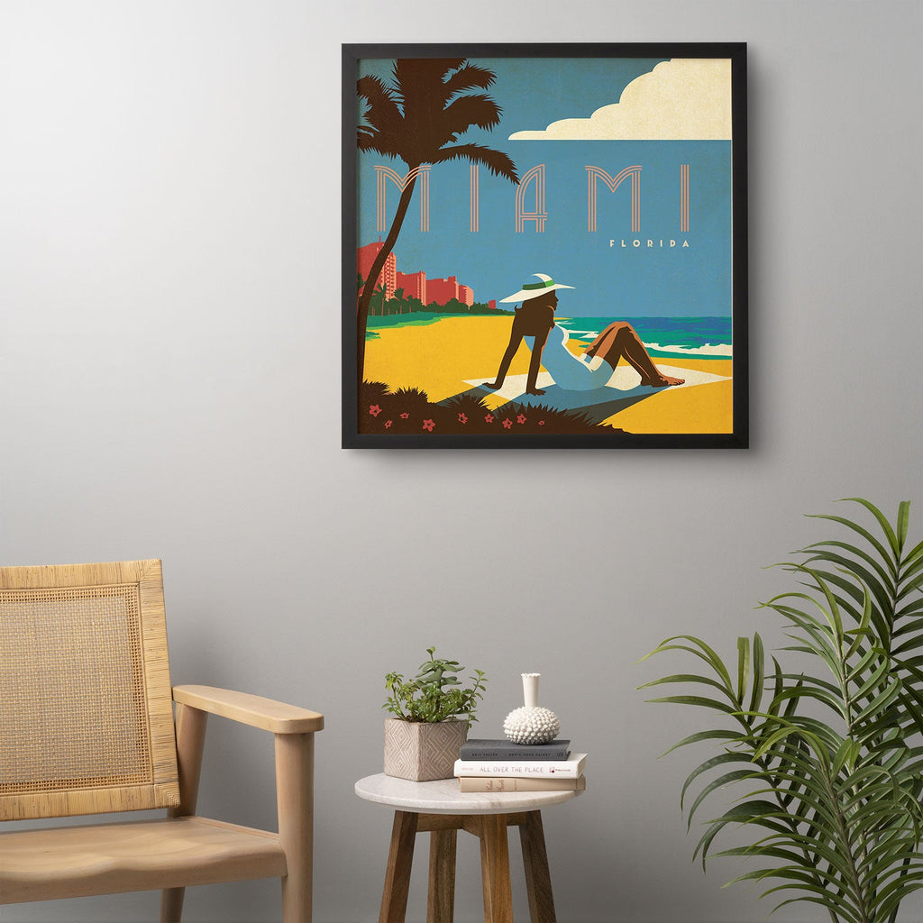 Anderson Design Group Miami Framed Wall Art