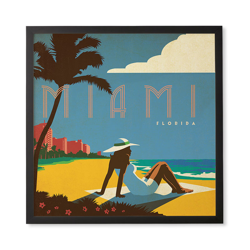 Anderson Design Group Miami Framed Wall Art