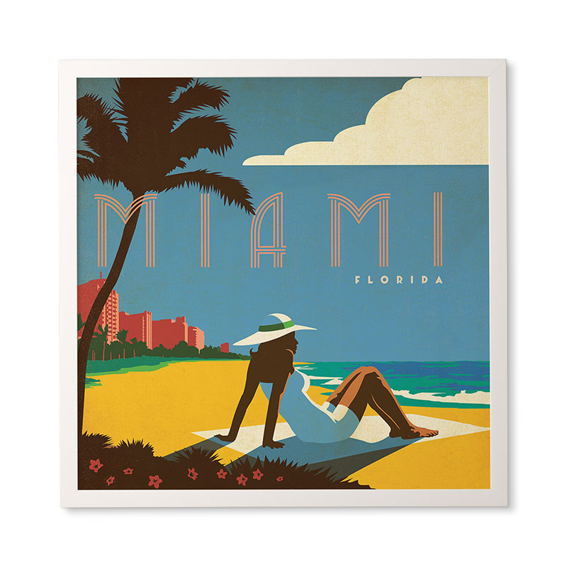 Anderson Design Group Miami Framed Wall Art