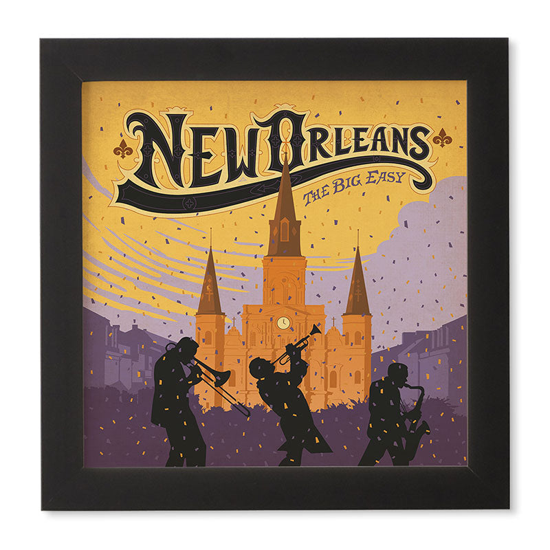 Anderson Design Group New Orleans 1 Framed Wall Art