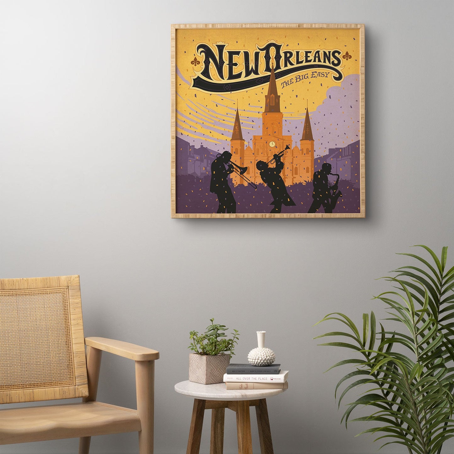 Anderson Design Group New Orleans 1 Framed Wall Art