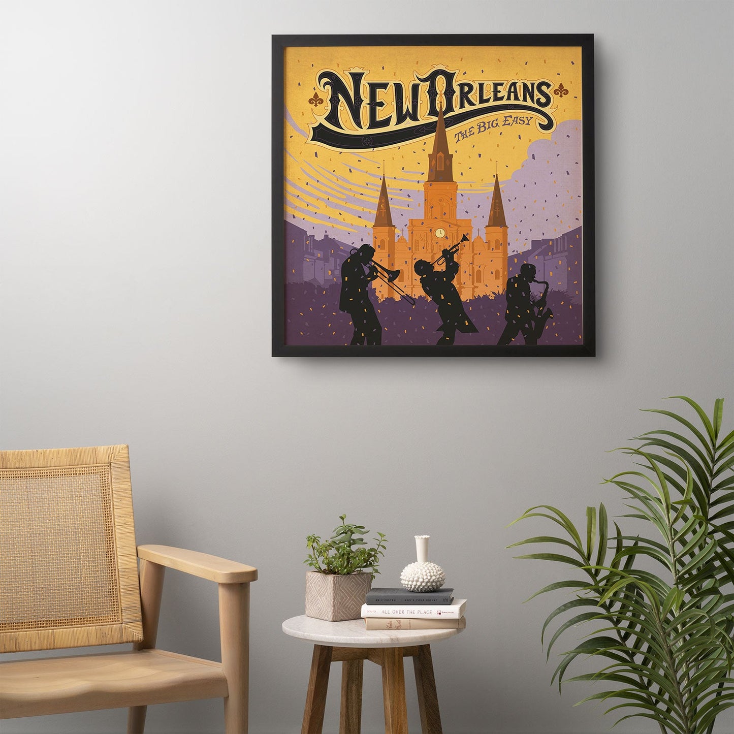 Anderson Design Group New Orleans 1 Framed Wall Art