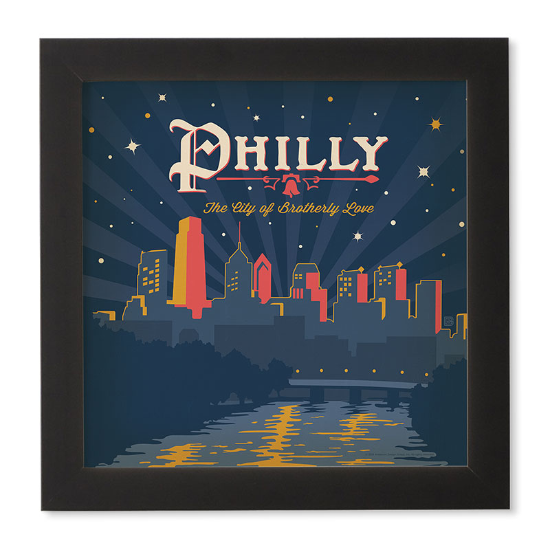 Anderson Design Group Philly Framed Wall Art